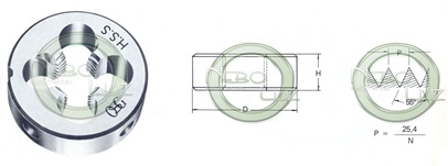 NBL761 Cossinete 3/32x48-Bsw Din-223B-2A Ao rpido  - Neboluz