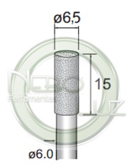 ponta diamantada  nbl65a neboluz