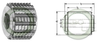 NBL2352-1/5XL Fresa caracol para polias dentada Passo 1/5 XL Neboluz