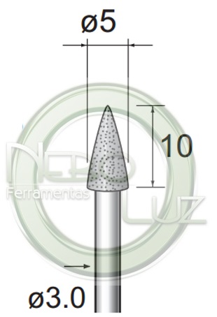 Ponta diamantada Nbl50J