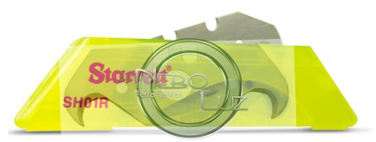 Lamina trapezoidal tipo gancho para estilete starrett neboluz