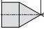 Pastilha de metal duro conica Neboluz