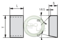 Pastilha Metal Duro ISO R242 D Neboluz