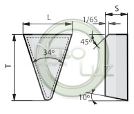 Pastilha Metal Duro Sueca G Neboluz