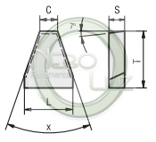 Pastilha Metal Duro SMS CR Neboluz