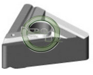 Pastilha de metal duro TNUX 160404 R LT10 Multimateriais. Neboluz